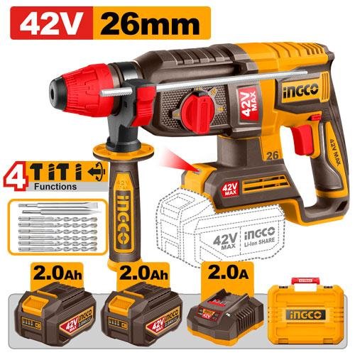 Ingco Cordless rotary hammer CRHLI422682