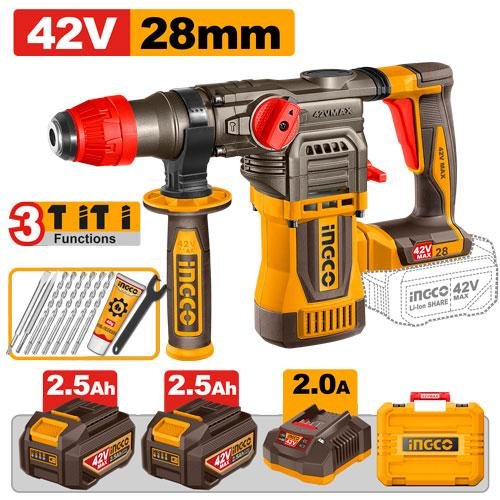 Ingco Cordless rotary hammer CRHLI422882