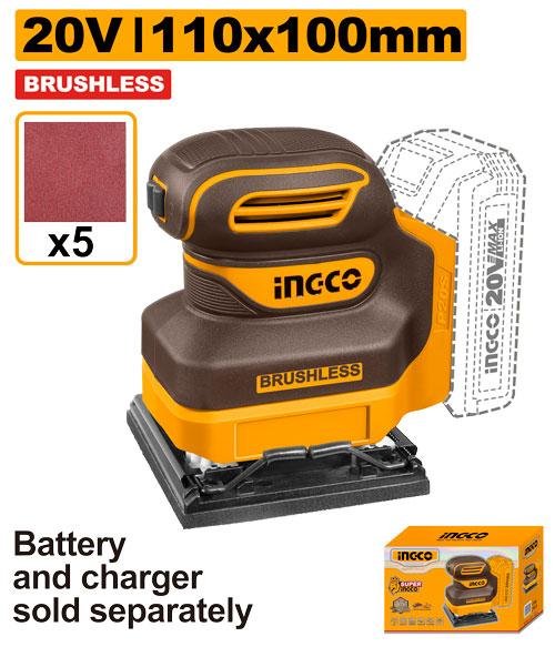 Ingco Cordless sheet sander CSHSLI2024