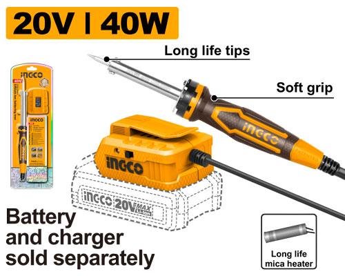 Ingco Cordless soldering iron CSILI2001