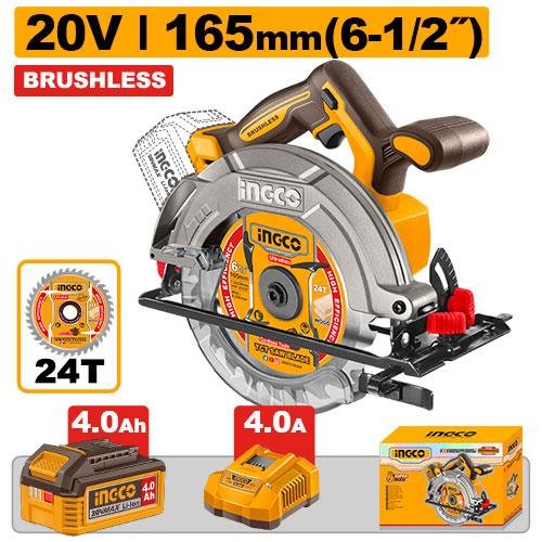 Ingco Cordless circular saw CSLI16523