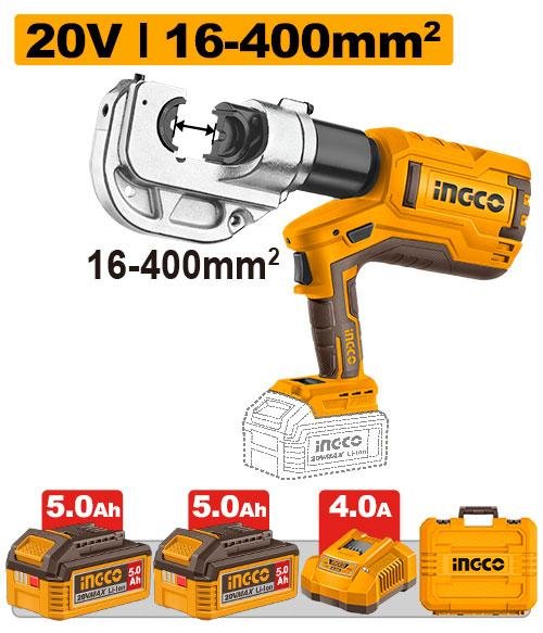 Ingco Cordless hydraulic crimping tool CTLI2005