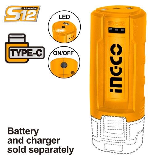 Ingco Cordless power source CUCLI1201