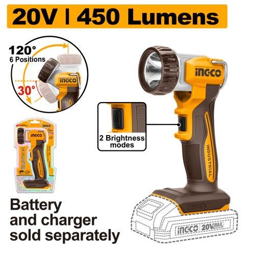 Ingco Cordless work lamp CWLI2058