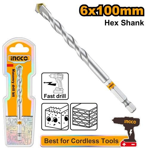 Ingco Masonry drill bit DBM2210610