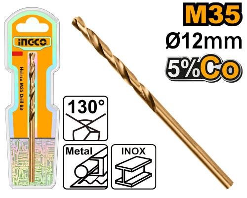 Ingco HSS-CO M35 drill bit DBT01130121