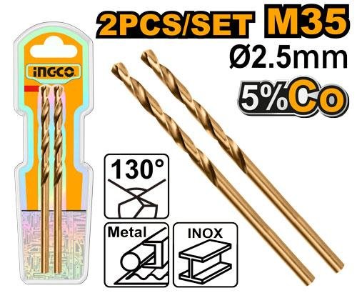 Ingco HSS-CO M35 drill bit DBT01130251