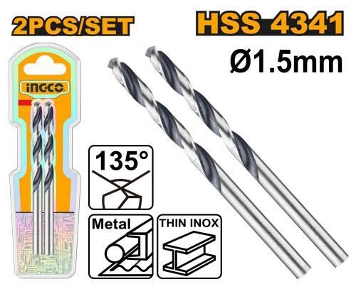 Ingco 4341 HSS drill bit DBT1200154