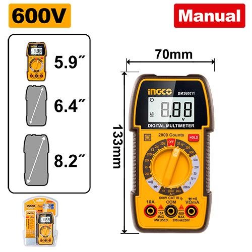 Ingco Digital multimeter DM360011