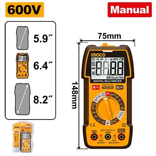 Ingco Digital multimeter DM36002