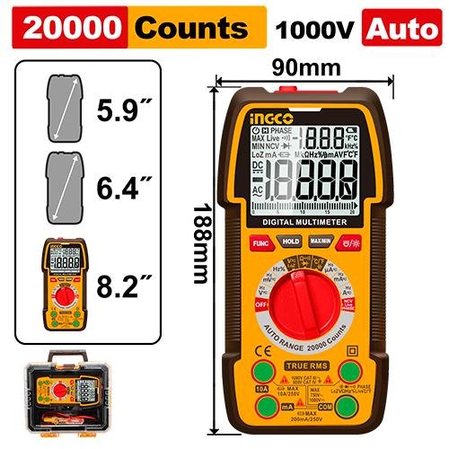 Ingco Digital multimeter DM410003