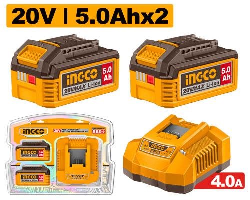 Ingco Lithium-Ion battery and charger kit FBCPK2513