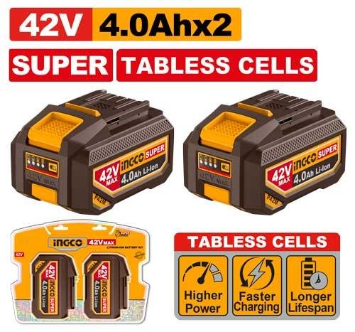 Ingco Lithium-Ion battery kit FBPM4026