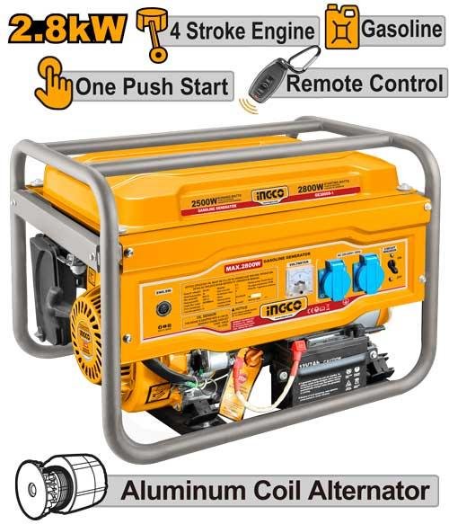 Ingco Gasoline generator GE30005-1RC