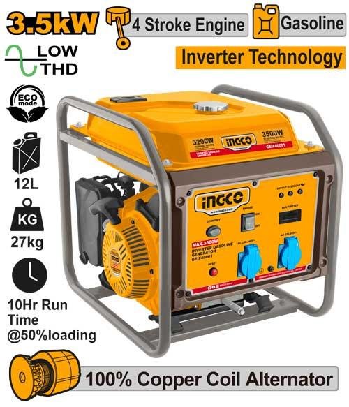 Ingco Inverter gasoline generator GEIF40001