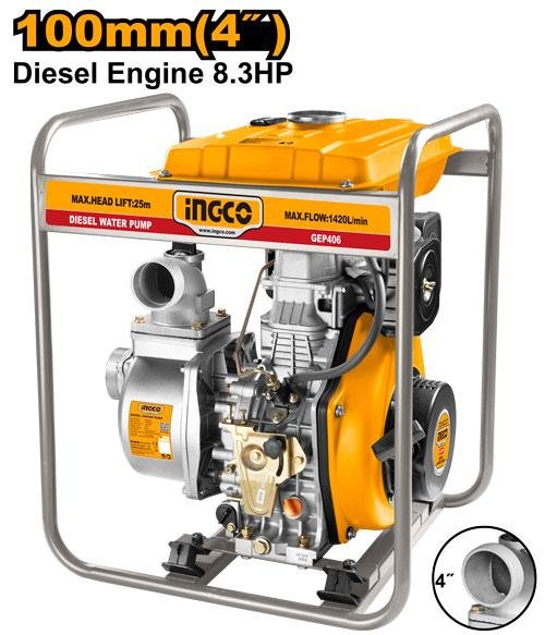 Ingco Diesel water pump GEP406