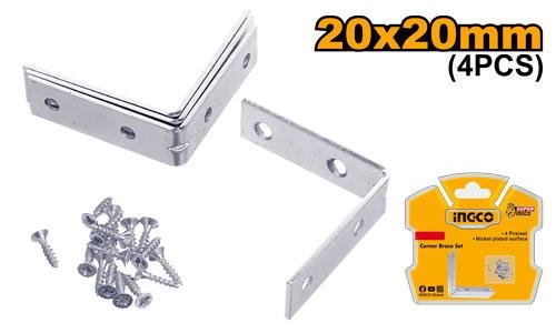 HCB2020.jpg Ingco Corner brace set HCB2020 - Image 1