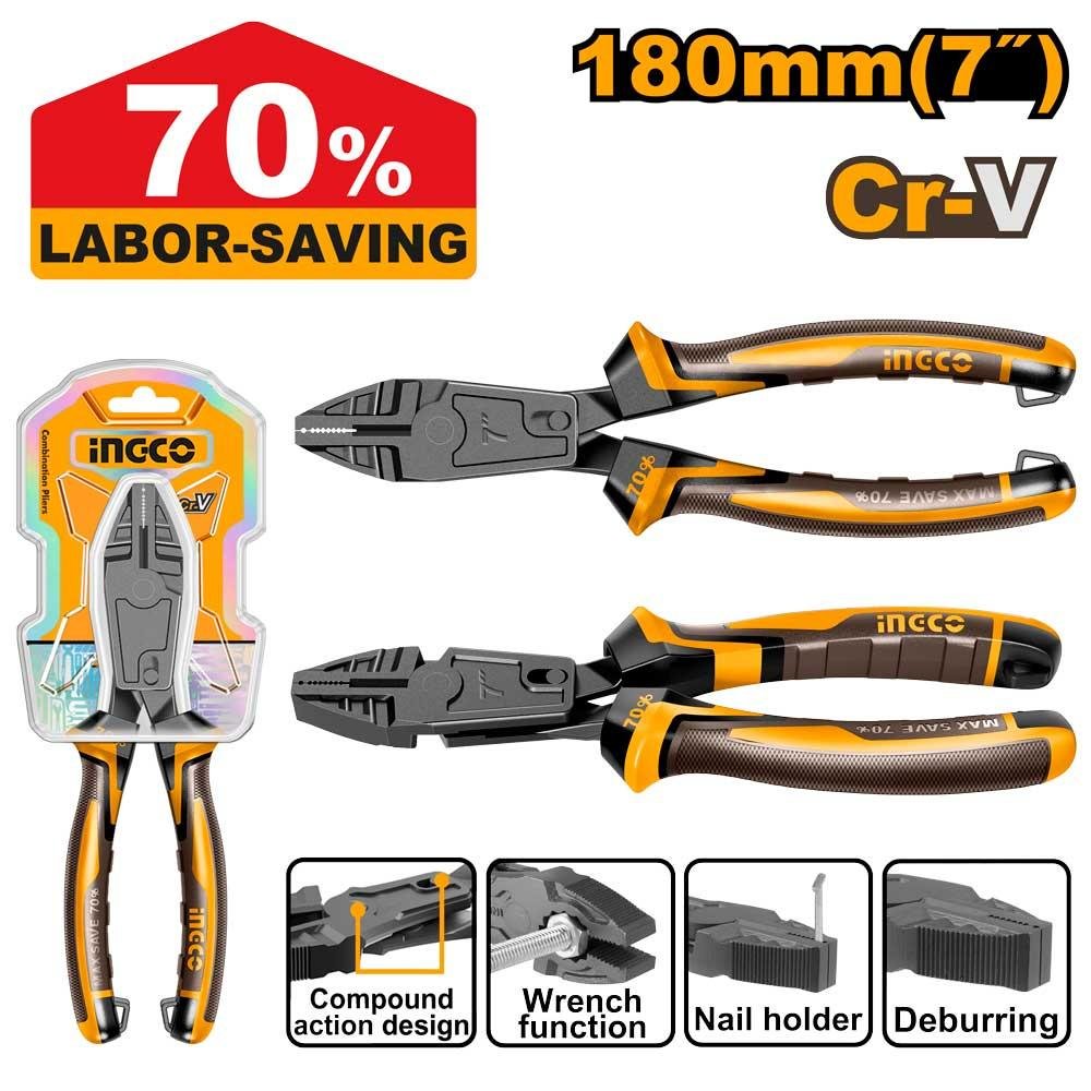 Ingco Compound action combination pliers HCCP58186