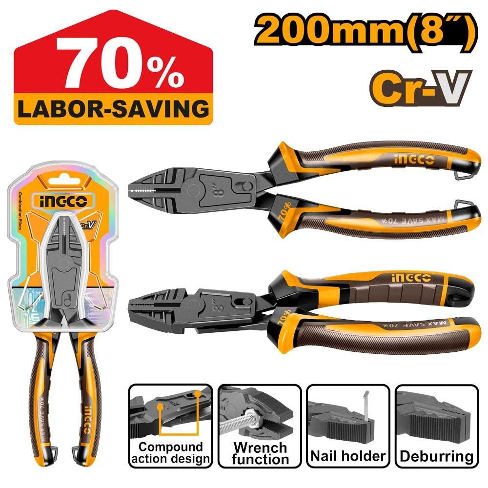 Ingco Compound action combination pliers HCCP58206