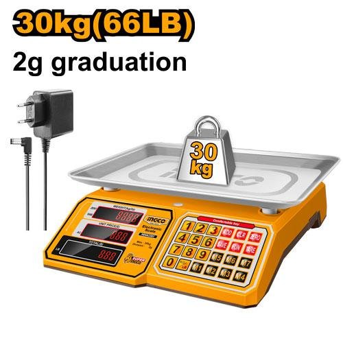 HESA3303.jpg Ingco Electronic scale HESA3303 - Image 1