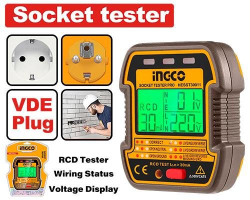 Ingco Socket tester HESST30011