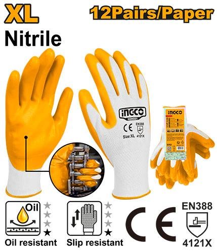 Ingco Nitrile gloves HGNG01