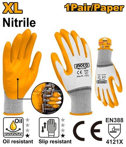 Ingco Nitrile gloves HGNG64