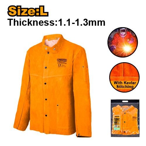 Ingco Leather welding jacket HGV0303