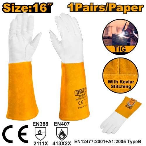 Ingco Grain goatskin gloves HGVG01