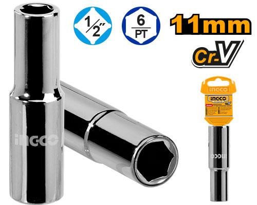 Ingco 1/2" Deep hexagonal socket HHAST12113L
