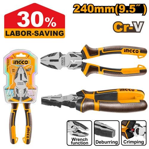 Ingco High leverage combination pliers HHCP28240
