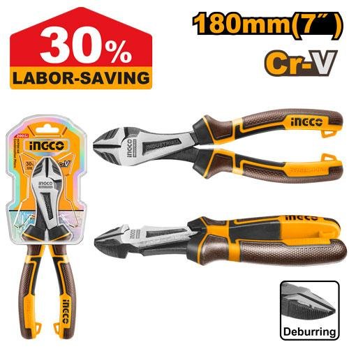 HHHDCP28180.jpg Ingco High leverage heavy-duty diagonal cutting pliers HHHDCP28180 - Image 1