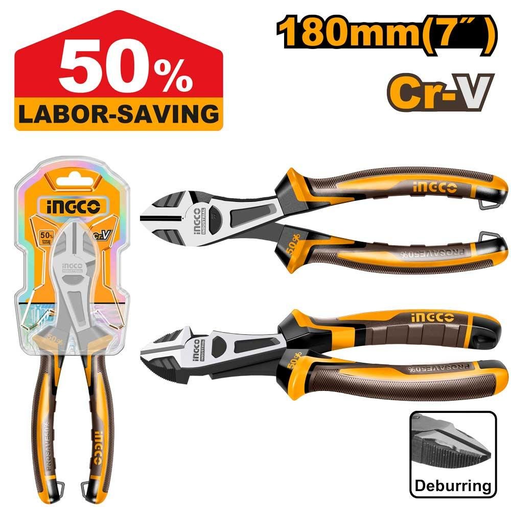 Ingco High leverage heavy-duty diagonal cutting pliers HHHDCP28188