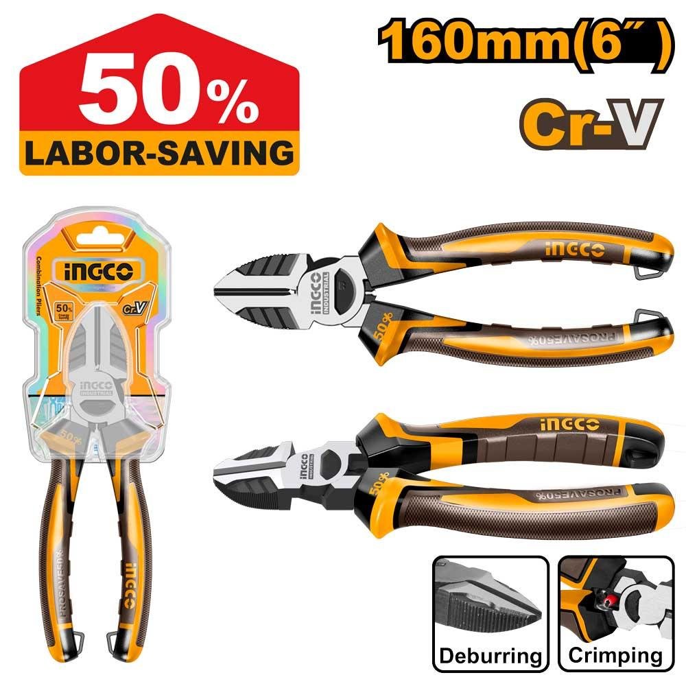 Ingco High leverage diagonal cutting pliers HHLDCP28168