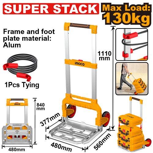 Ingco Foldable hand truck HHWB61201