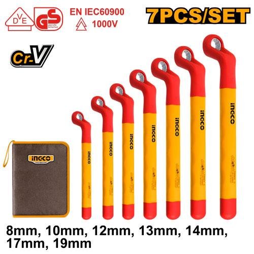 Ingco 7 Pcs insulated ring wrench set HKISPA0702