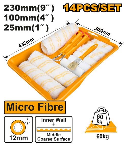 Ingco Cylinder brush 14 in 1 set(Inner wall) HKTCB862302