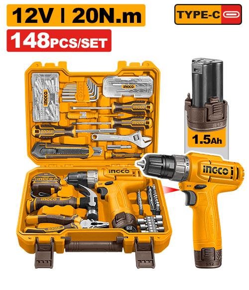 Ingco 148 Pcs Tools set HKTHP41482