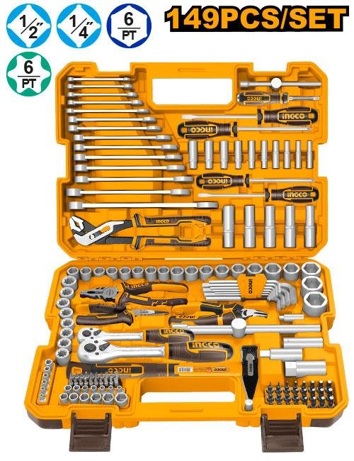 HKTHP51498.jpg Ingco 149 Pcs Combination tools set HKTHP51498 - Image 1