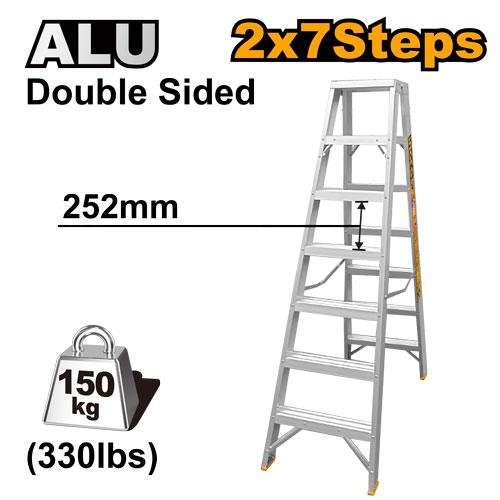 Ingco Double side ladder HLAD01071