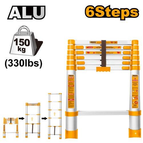 Ingco Telescopic ladder HLAD08061