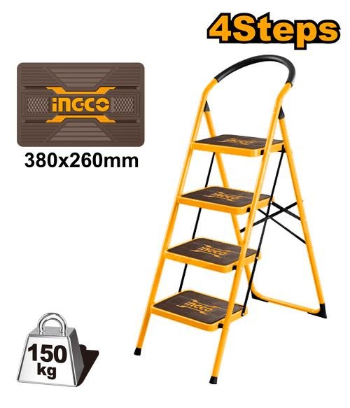 Ingco Steel ladder HLAD09041