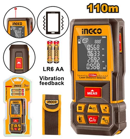 Ingco Laser distance detector HLDD10089