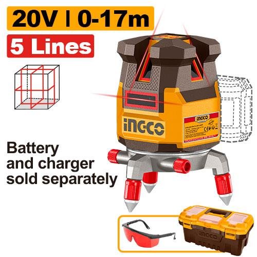 Ingco Cordless multi-line laser HLL305206