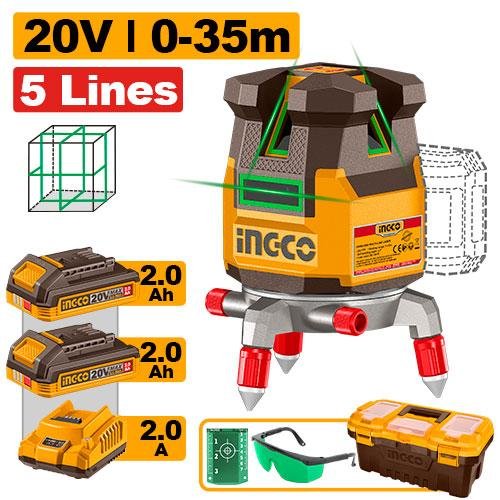 Ingco Cordless multi-line laser HLL3053085