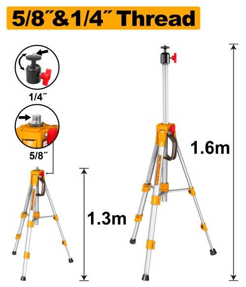 Ingco Tripods for laser levels HLLT01573