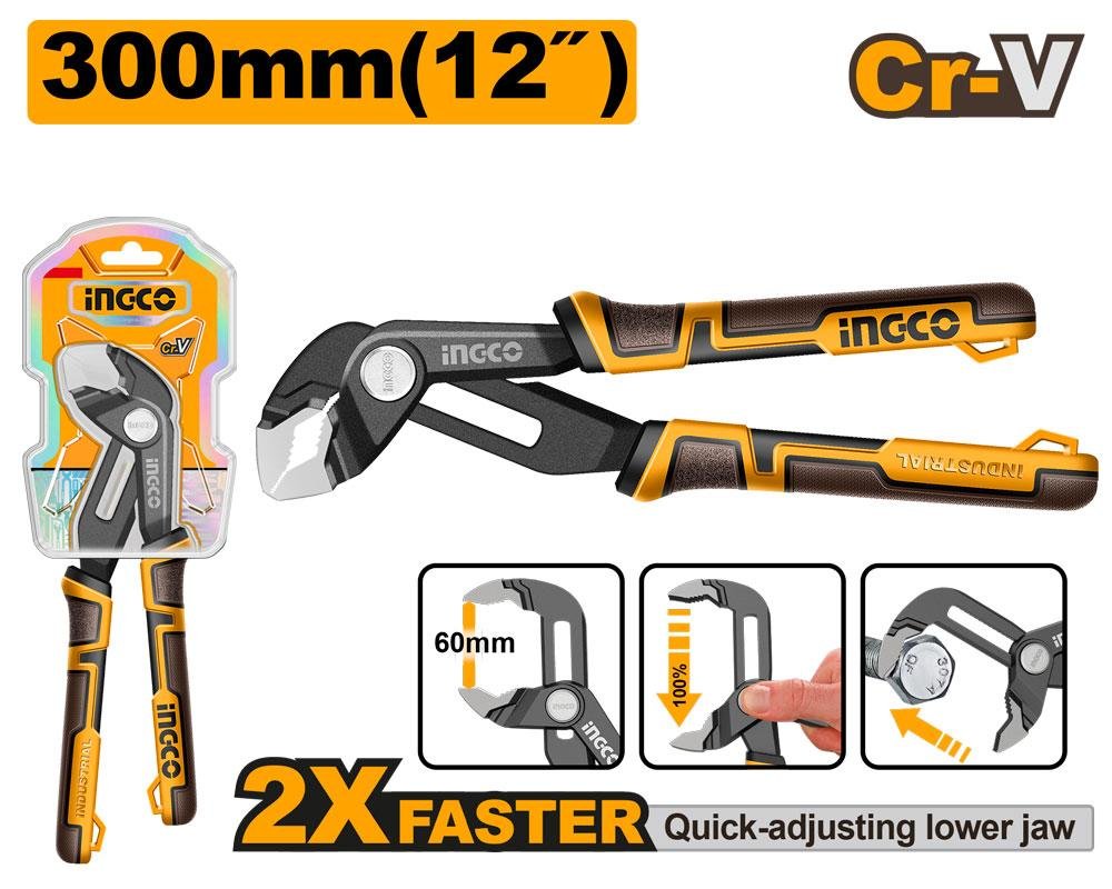 Ingco Quick-open pump pliers HPP38308