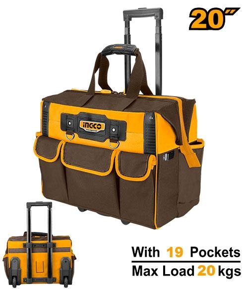 Ingco Rolling rigid tool bag HRRTB2015