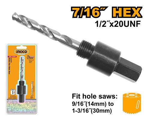 Ingco Arbor for hole saw HSA06
