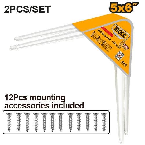 Ingco Shelf bracket set HSB10506